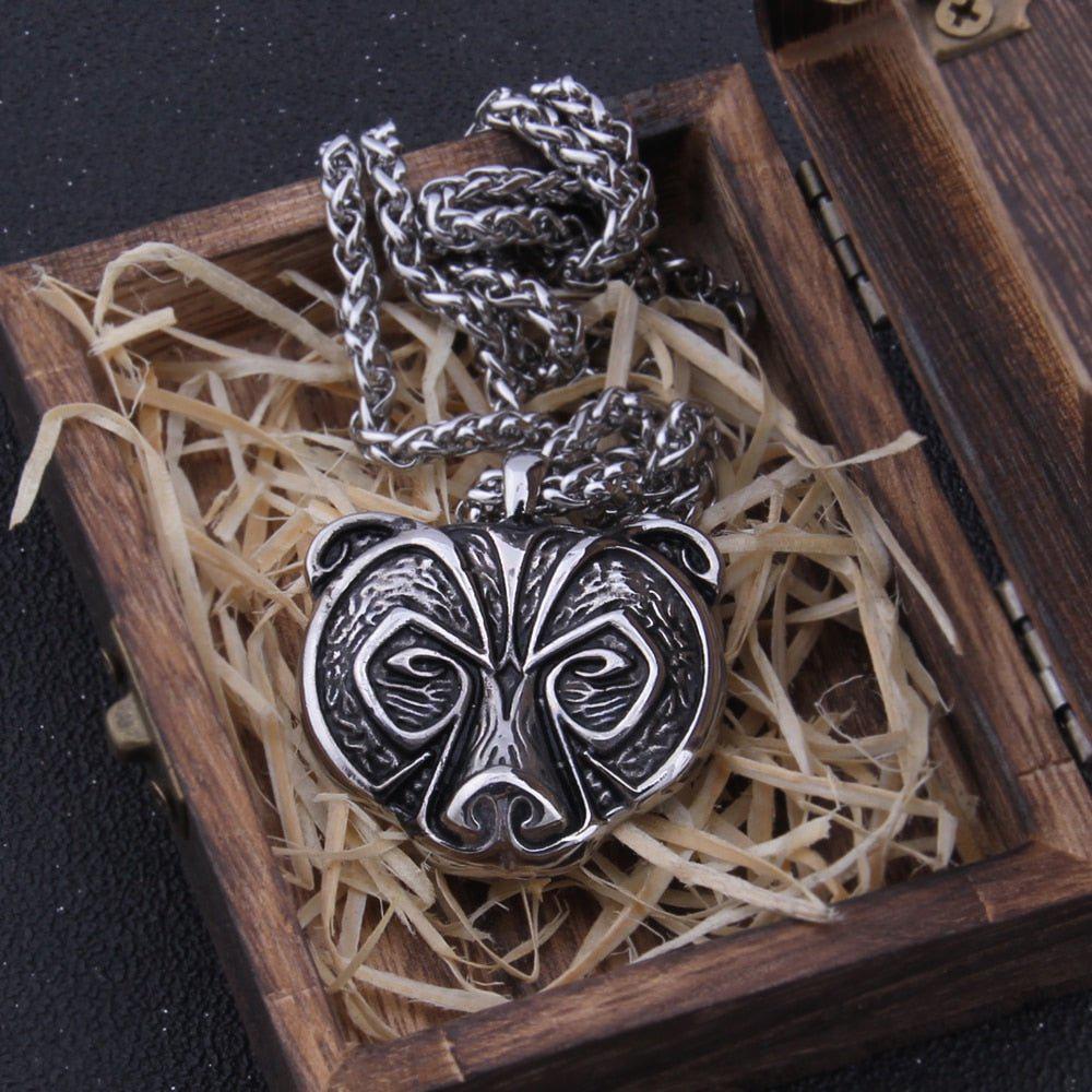 Berserker Bear Totem Necklace - Image 3
