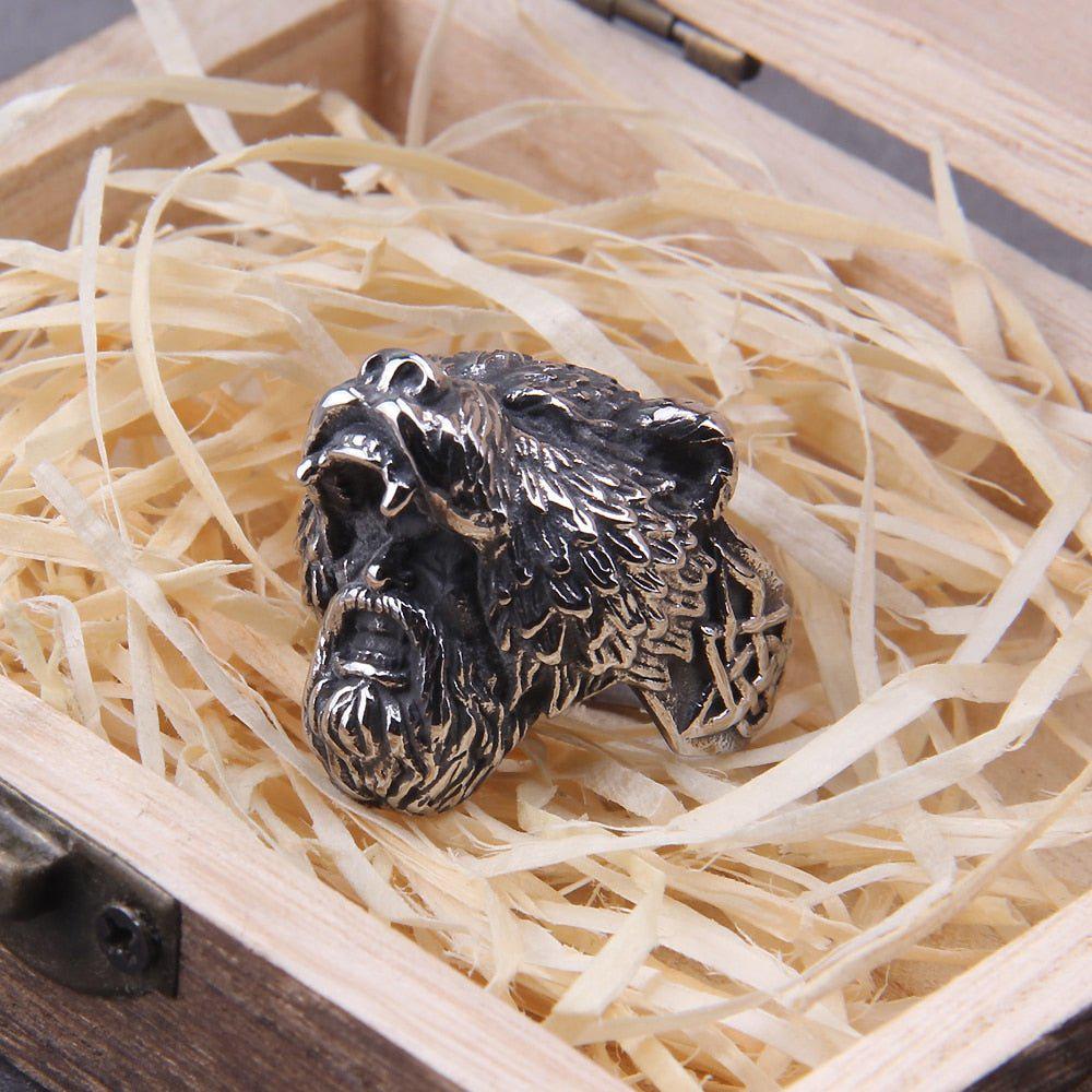 Berserker Bear Warrior Ring - Image 2