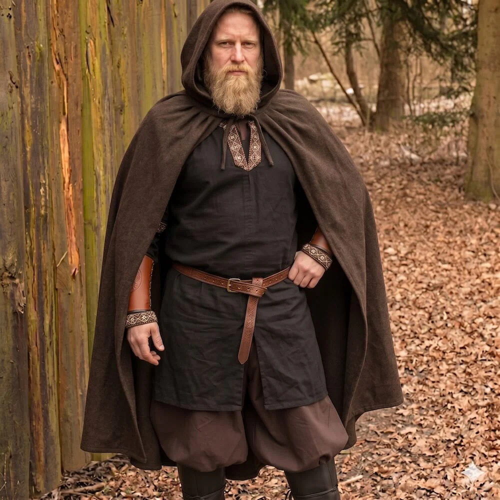 Brown Warrior's Cloak