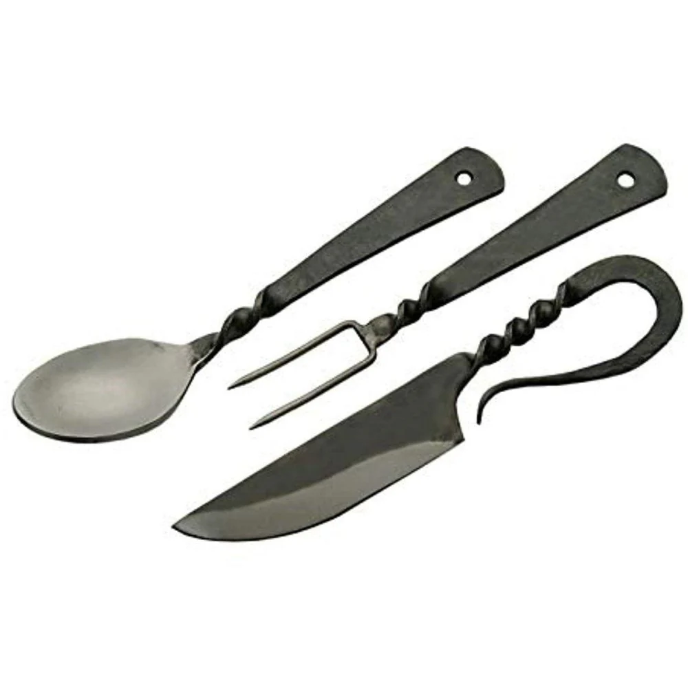 Hand-Forged Viking Cutlery - Image 4