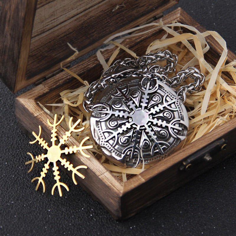 Detachable Helm of Awe Talisman Necklace - Image 3