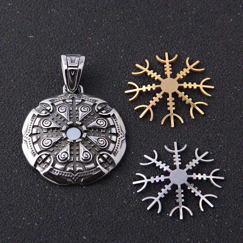 Detachable Helm of Awe Talisman Necklace - Image 6