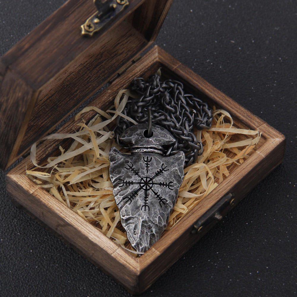 The Helm of Awe Viking Necklace - Image 4
