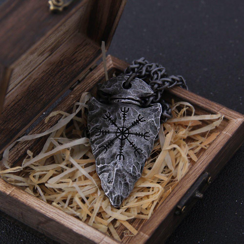 The Helm of Awe Viking Necklace - Image 5