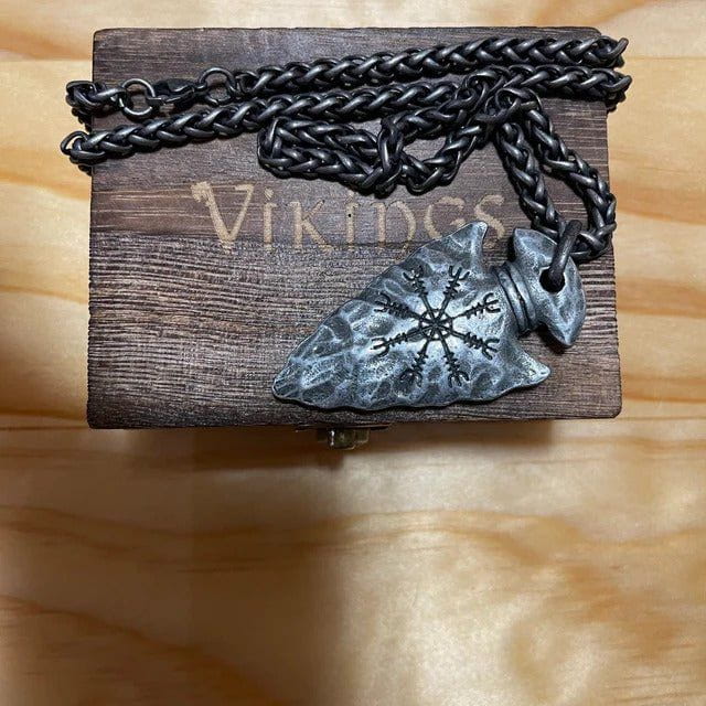 The Helm of Awe Viking Necklace - Image 8