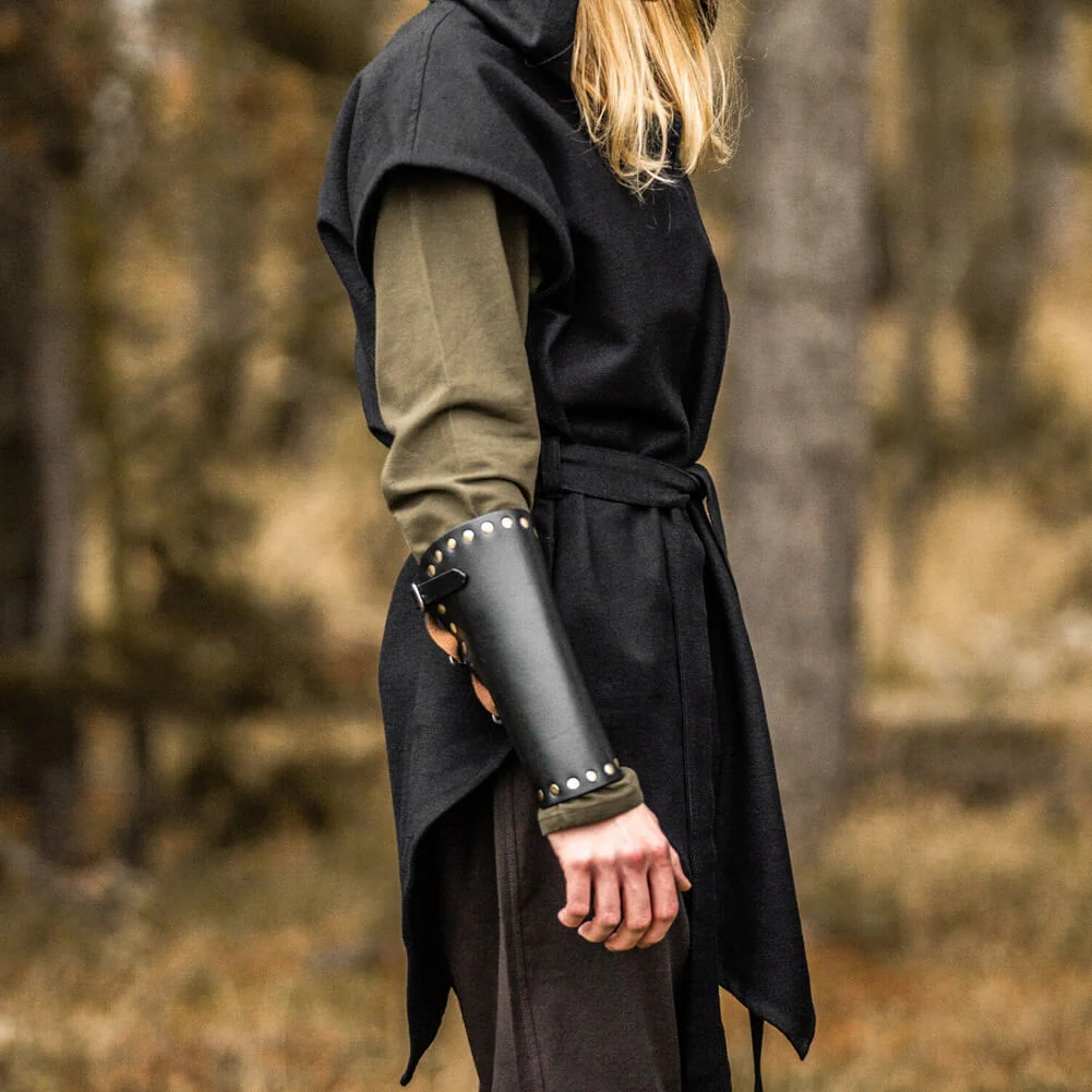 NEW Hooded Black Ranger Style Tunic - Image 5