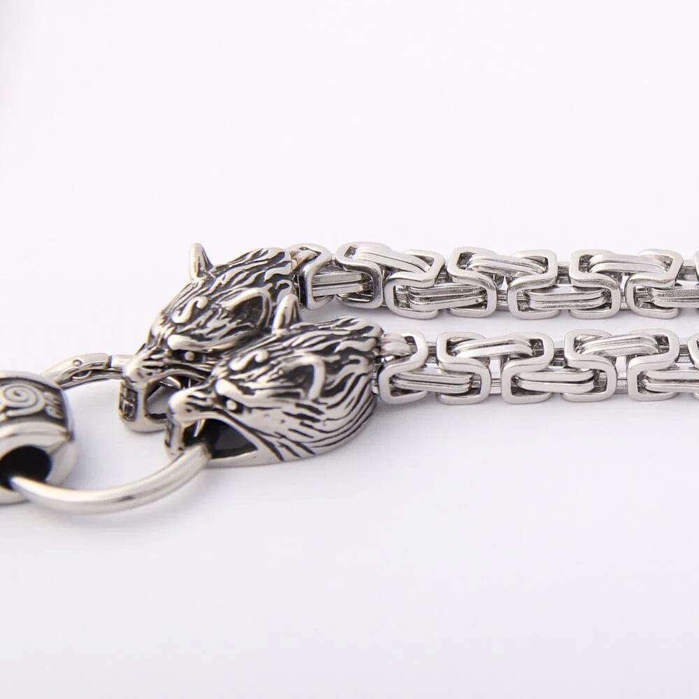 Knotwork Norse Thor's Hammer King's Chain - Image 2