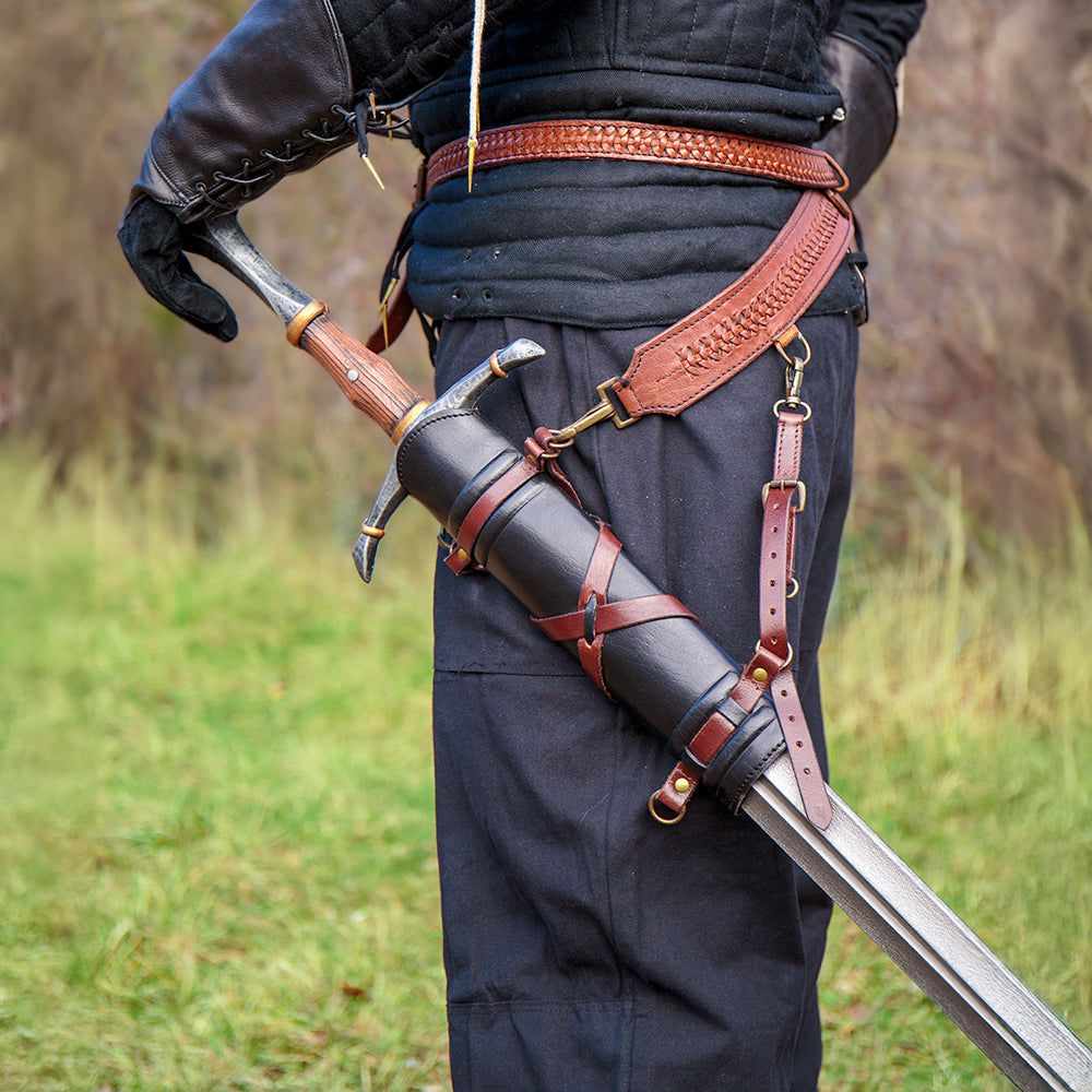 Leather Sword Belt Hanger - Image 2
