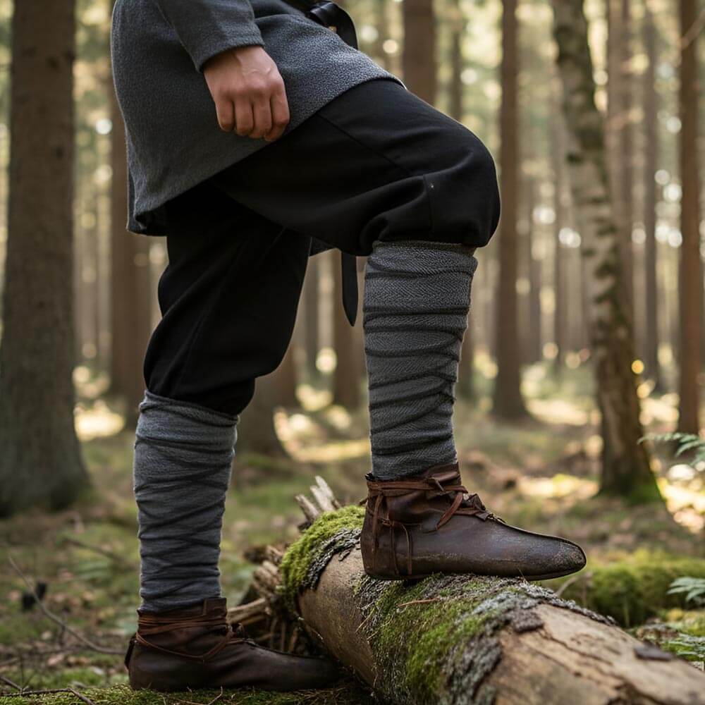 Viking Wool Leg Wraps (Winingas) - Image 2