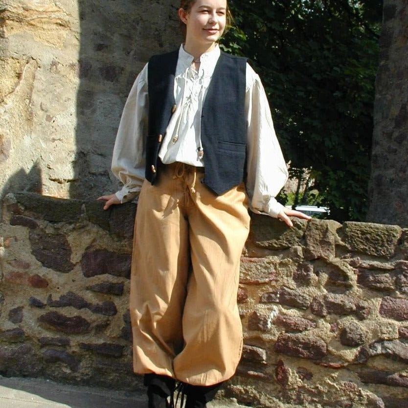 Loose Cuff Viking Pants | Lace-Up Closure - Image 3