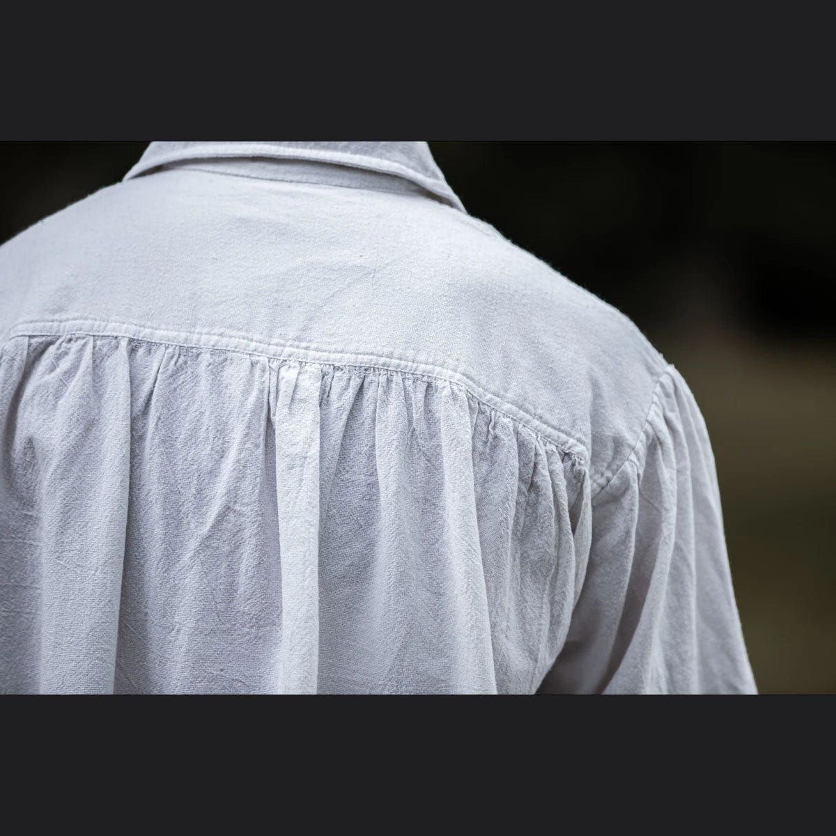 Loose Viking Shirt with Collar | V-Neck Design - Image 4