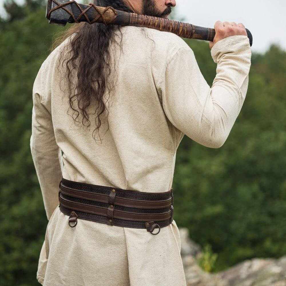 Natural Linen Viking Tunic - Image 5
