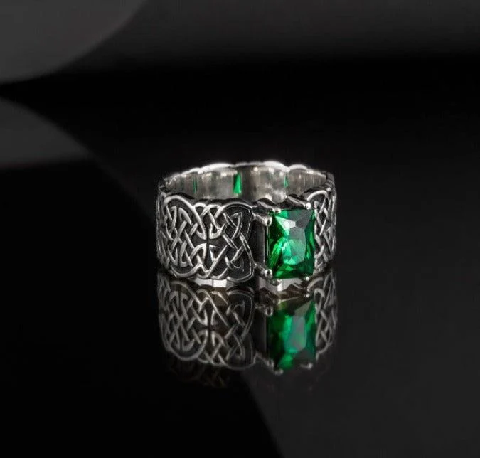 Handmade Sterling Silver Norse Ring | Authentic Viking Ornamentation - Image 3