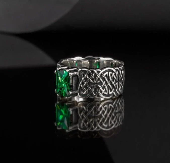 Handmade Sterling Silver Norse Ring | Authentic Viking Ornamentation - Image 4