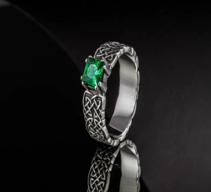Handmade Sterling Silver Norse Ring | Authentic Viking Ornamentation - Image 5