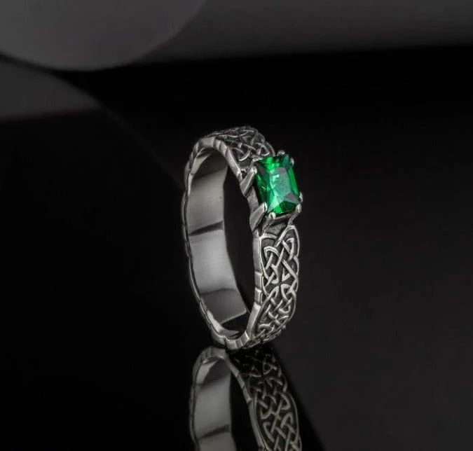 Handmade Sterling Silver Norse Ring | Authentic Viking Ornamentation - Image 6