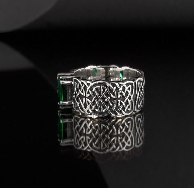Handmade Sterling Silver Norse Ring | Authentic Viking Ornamentation - Image 7