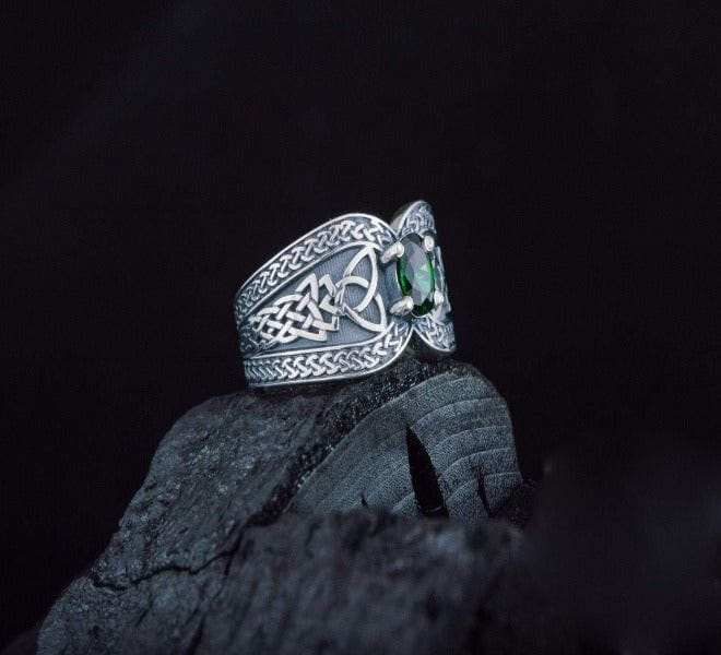 Handcrafted Viking-Inspired Norse Ring | Sterling Silver - Image 5