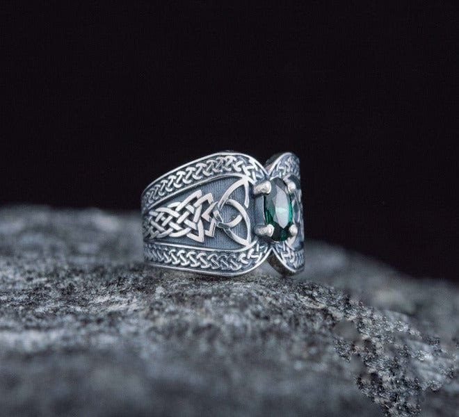 Handcrafted Viking-Inspired Norse Ring | Sterling Silver - Image 7