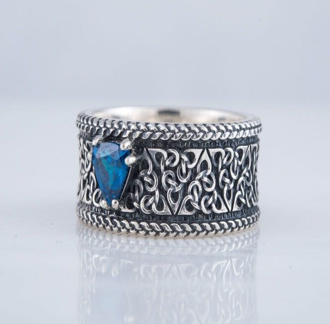 Viking Triquetra Symbol Ring - Image 3