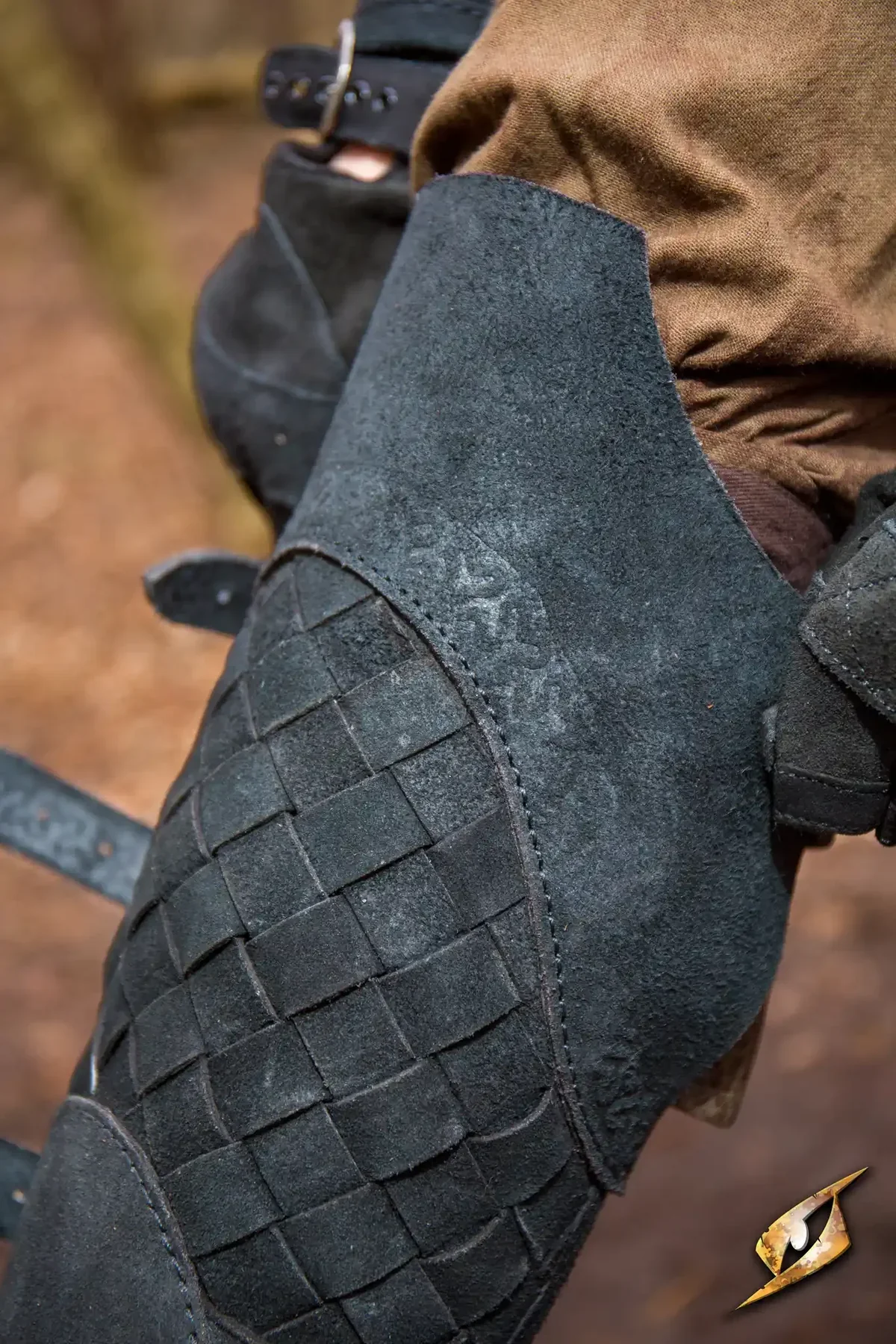 Woven Leather Viking Greaves | Battle Armor - Image 8
