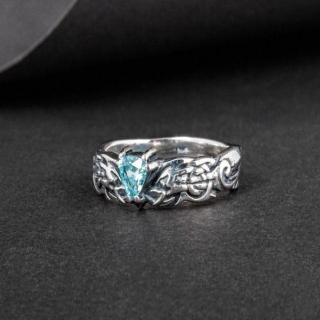Authentic Sterling Silver Viking Ring | Custom Fit Nordic Jewelry - Image 3