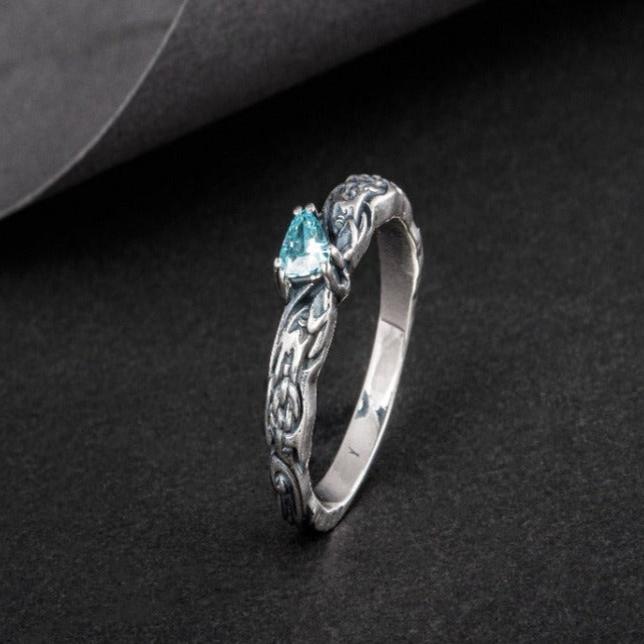 Authentic Sterling Silver Viking Ring | Custom Fit Nordic Jewelry - Image 4