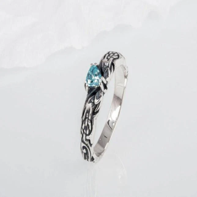 Authentic Sterling Silver Viking Ring | Custom Fit Nordic Jewelry - Image 5