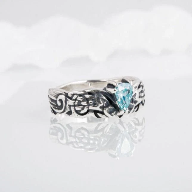 Authentic Sterling Silver Viking Ring | Custom Fit Nordic Jewelry - Image 6