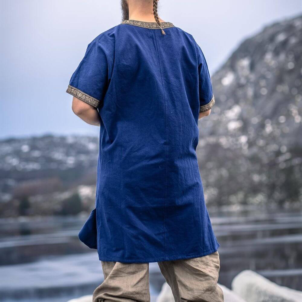 Blue Viking Tunic - Hip Length - Image 6