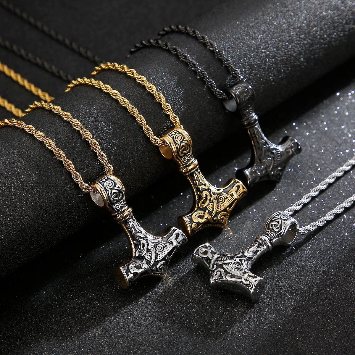 Viking Thor's Hammer Necklace - Image 10