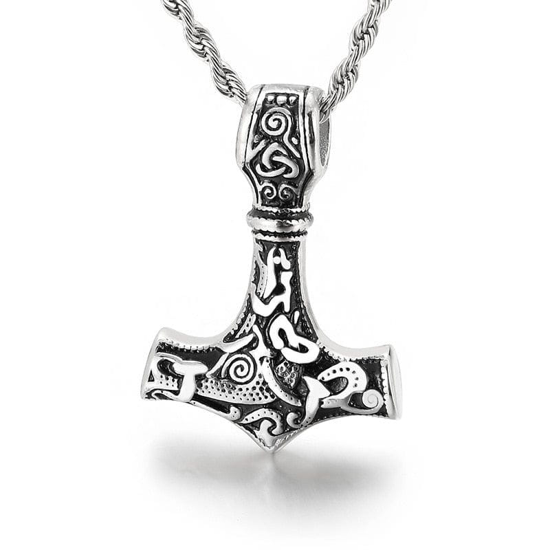 Viking Thor's Hammer Necklace - Image 2