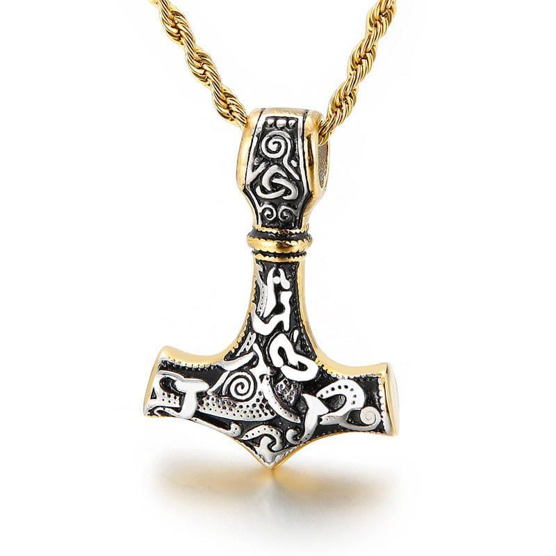 Viking Thor's Hammer Necklace - Image 4