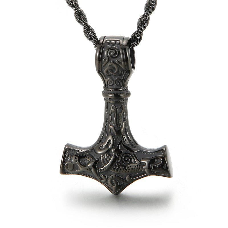 Viking Thor's Hammer Necklace - Image 5