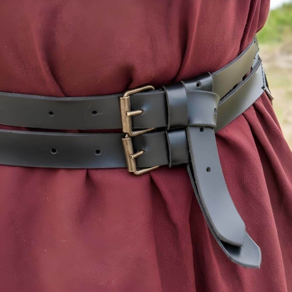Twin Belt – Warrior’s Utility Belt in Faux Leather - Image 2