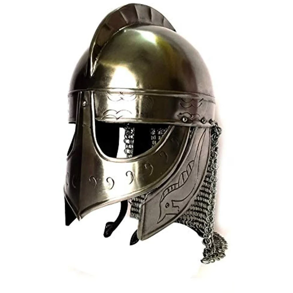 Steel Valsgarde Helm - Viking Helmet Armor - Image 3