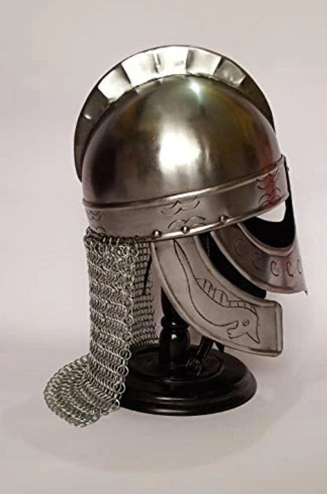Steel Valsgarde Helm - Viking Helmet Armor - Image 5