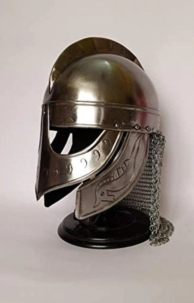 Steel Valsgarde Helm - Viking Helmet Armor - Image 6
