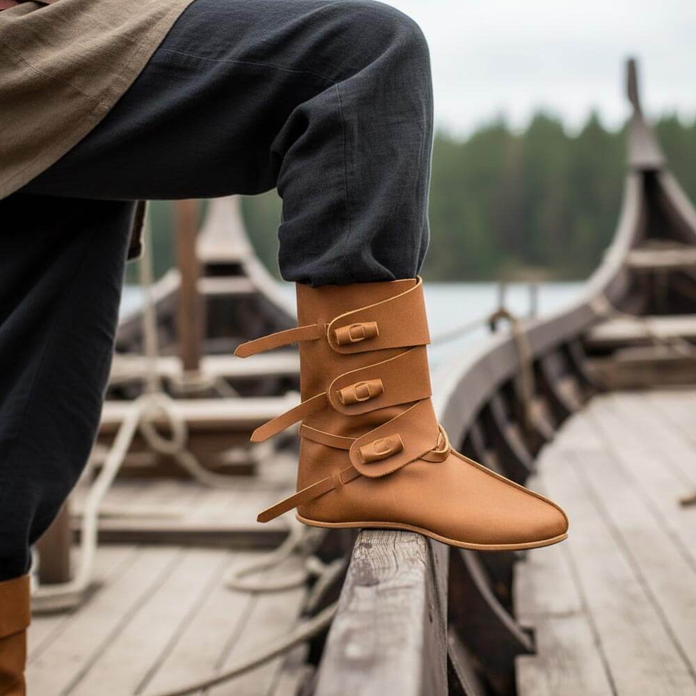 Viking Shoes | Handmade Leather Boots - Image 3