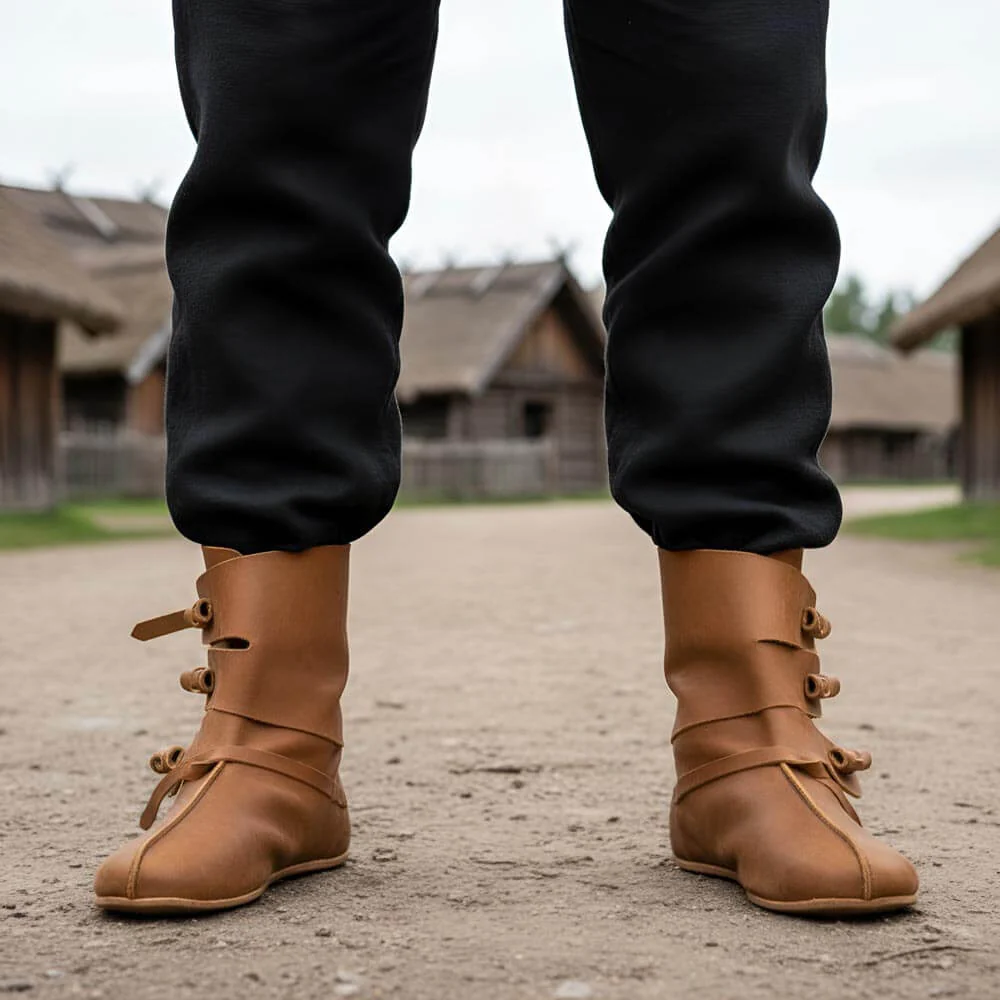 Viking Shoes | Handmade Leather Boots - Image 4
