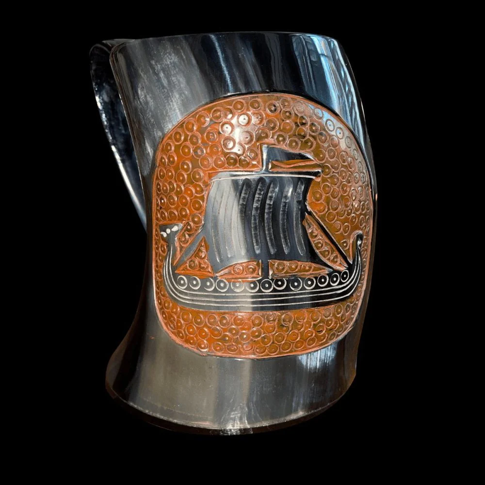 Viking Drinking Horn Cup - Image 3