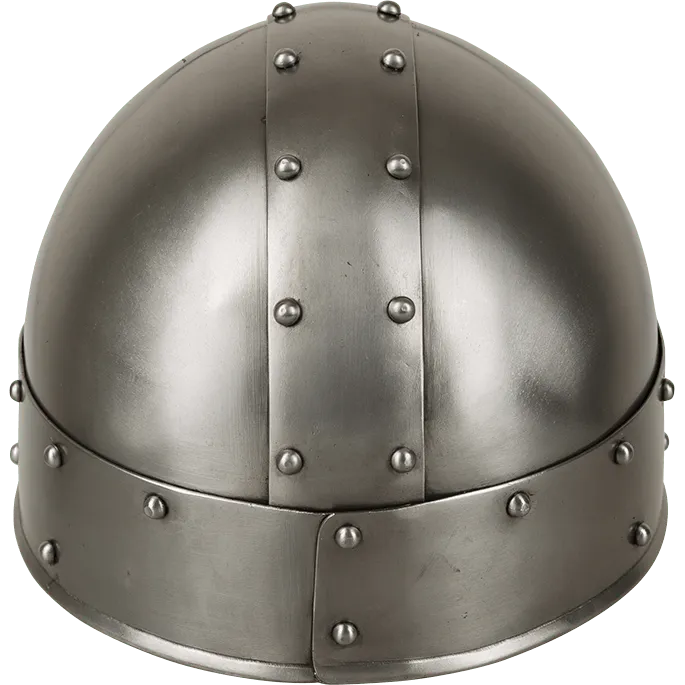 Steel Viking Face Guard Helmet | Medieval Combat Gear - Image 3