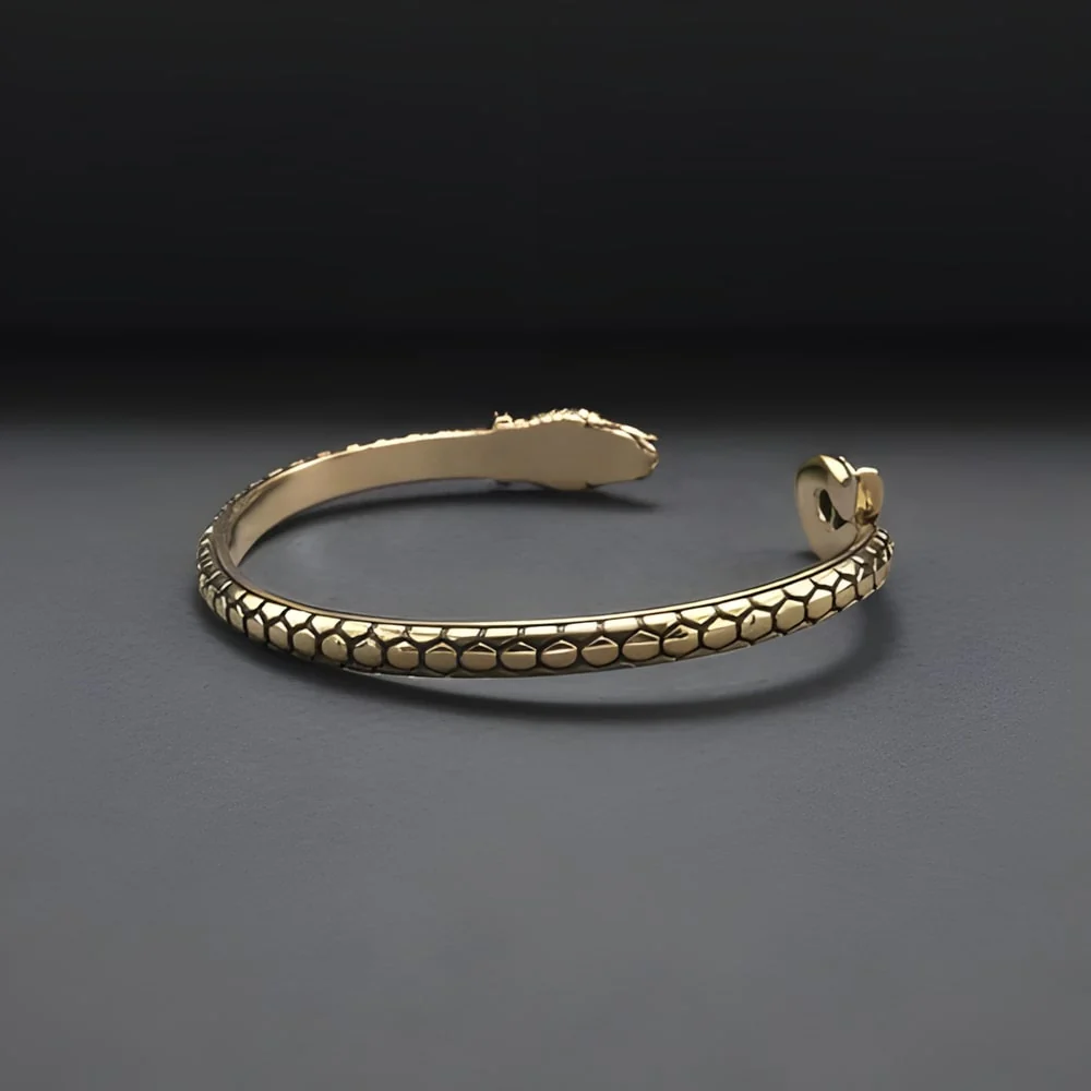 Viking Viper Serpent Bracelet - Image 5