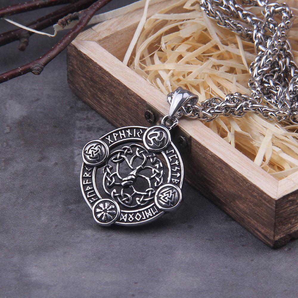 Yggdrasil Tree of Life Talisman Necklace - Image 2