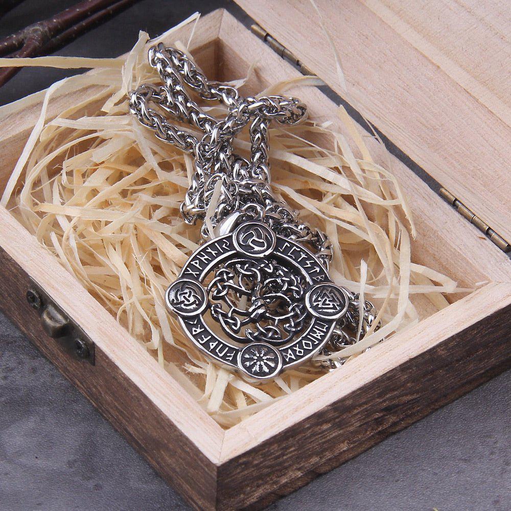 Yggdrasil Tree of Life Talisman Necklace - Image 3
